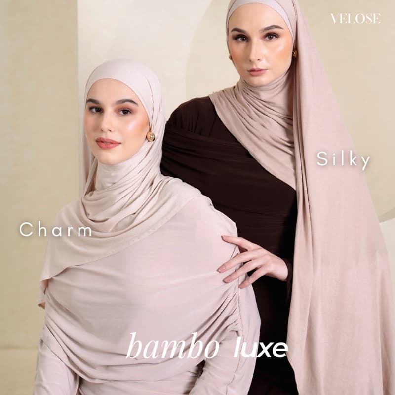 VELOSE - Bamboo Luxe Pashmina - Charm Oval 