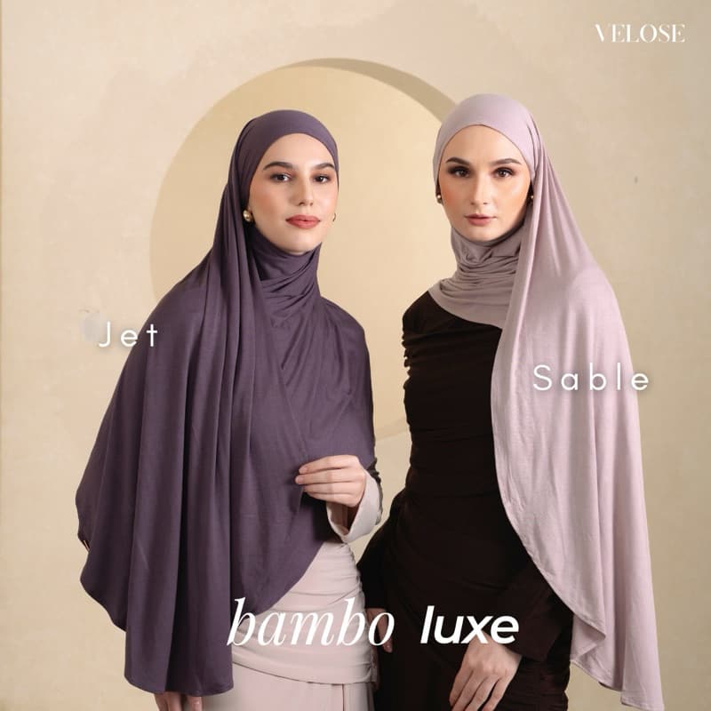 VELOSE - Bamboo Luxe Pashmina - Sable Oval 