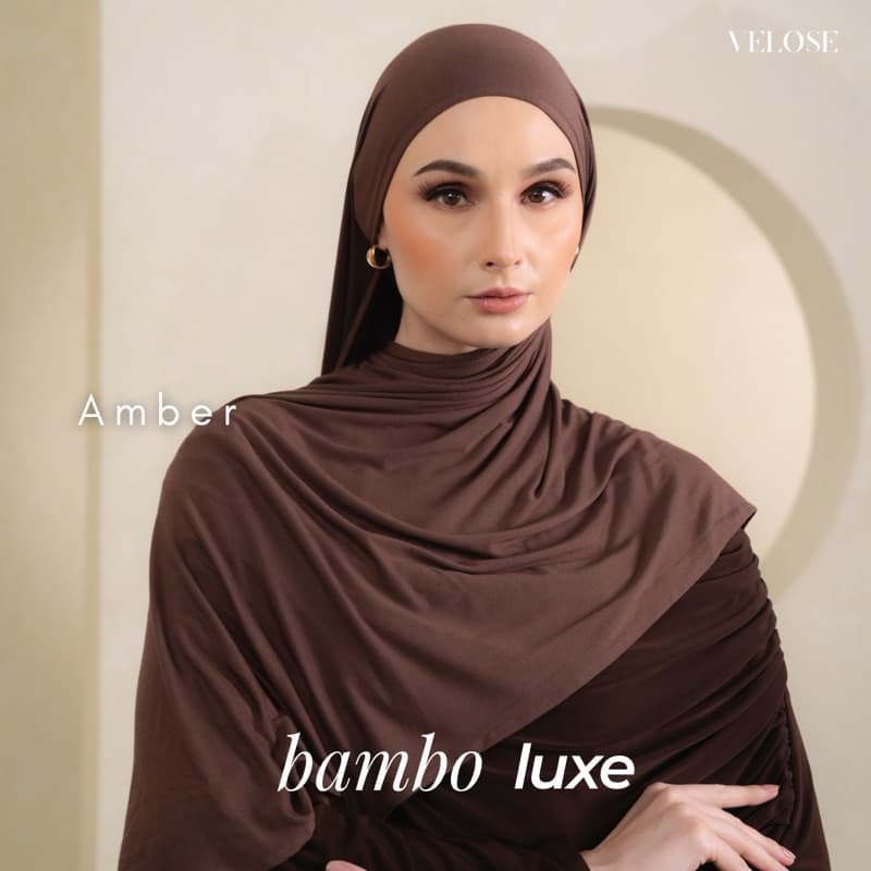 VELOSE - Bamboo Luxe Pashmina - Amber Pashmina 