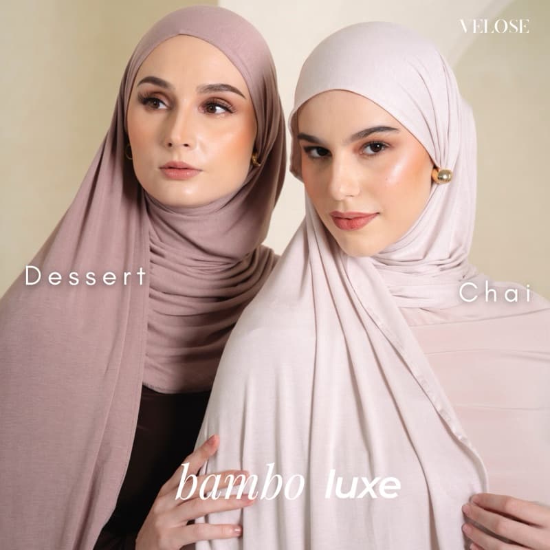 VELOSE - Bamboo Luxe Pashmina - Chai Pashmina 