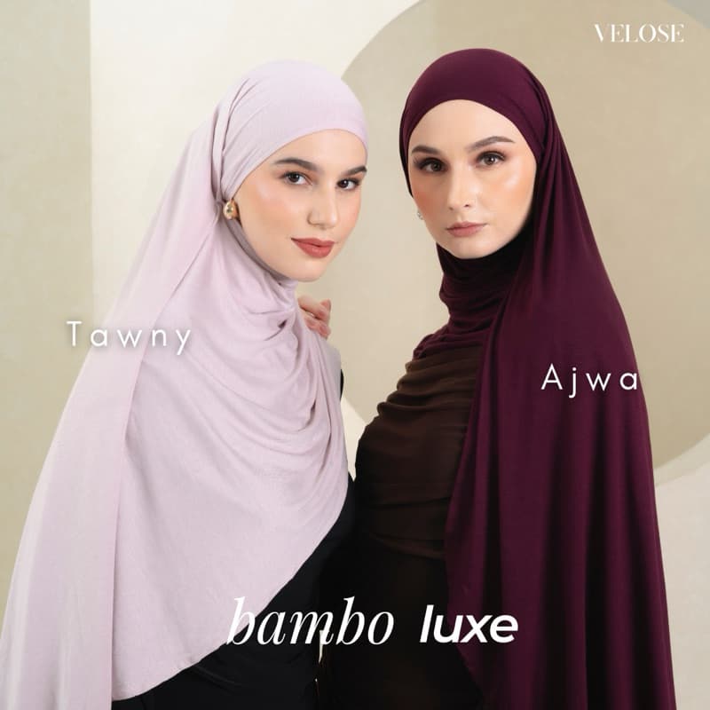 VELOSE - Bamboo Luxe Pashmina - Ajwa Pashmina 