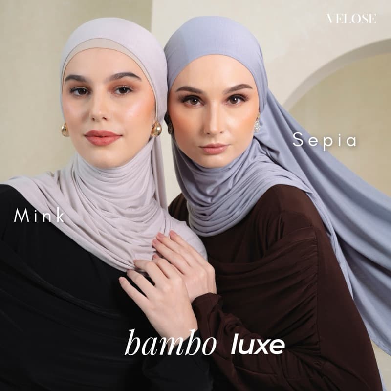 VELOSE - Bamboo Luxe Pashmina - Sepia Pashmina 