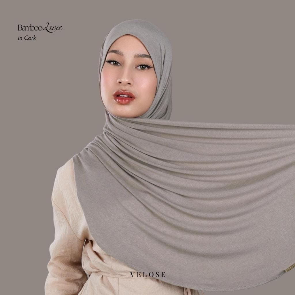 VELOSE - Bamboo Luxe Pashmina - Cork Pashmina 