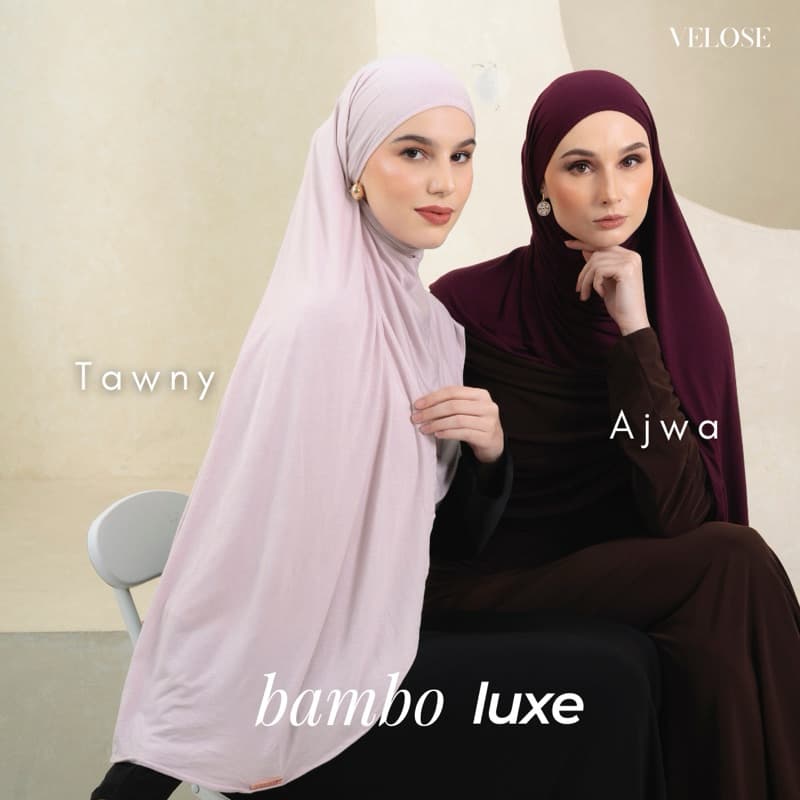 VELOSE - Bamboo Luxe Pashmina - Tawny Oval 
