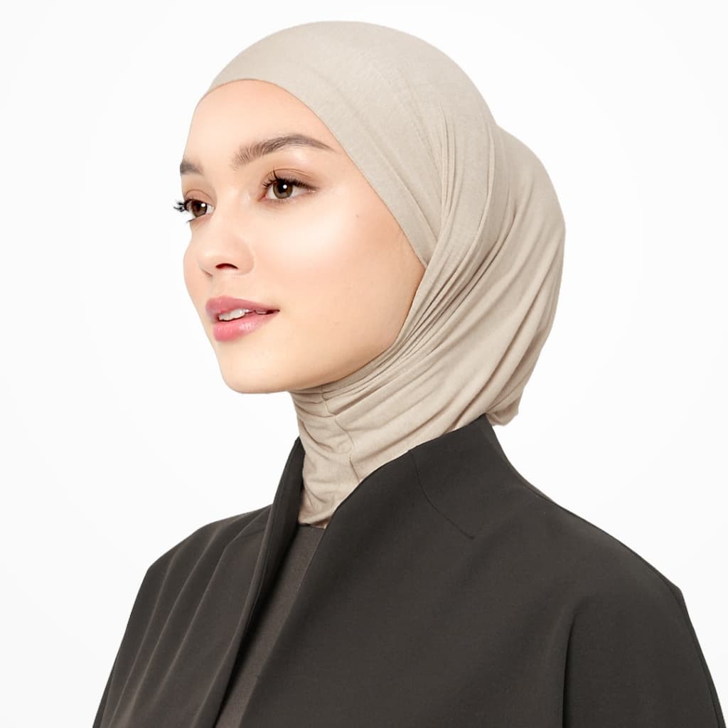 VELOSE - Tie Mini Slip On Hijab - Roman (bamboo) 