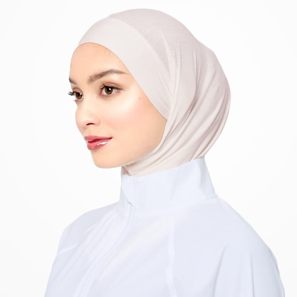 VELOSE - Tie Mini Slip On Hijab - Chai (bamboo) 