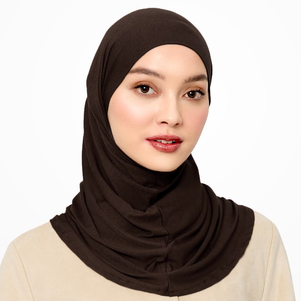VELOSE - Tie Mini Slip On Hijab - Molten (bamboo) 