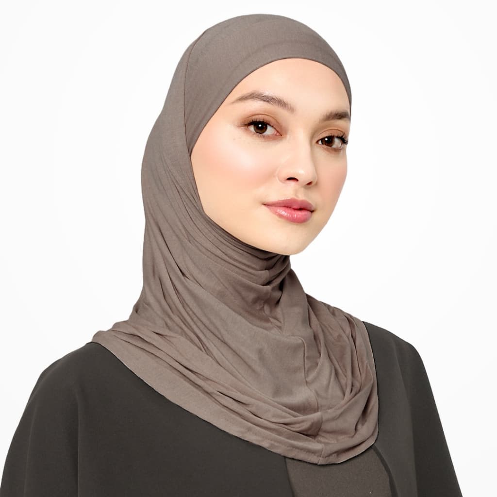VELOSE - Tie Mini Slip On Hijab - Grace (bamboo) 