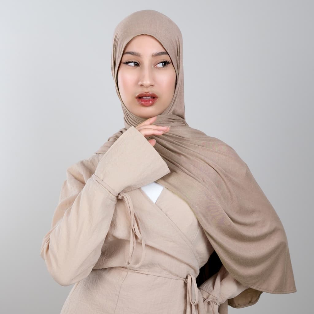 VELOSE - Bamboo Luxe Pashmina - Corn Oval 