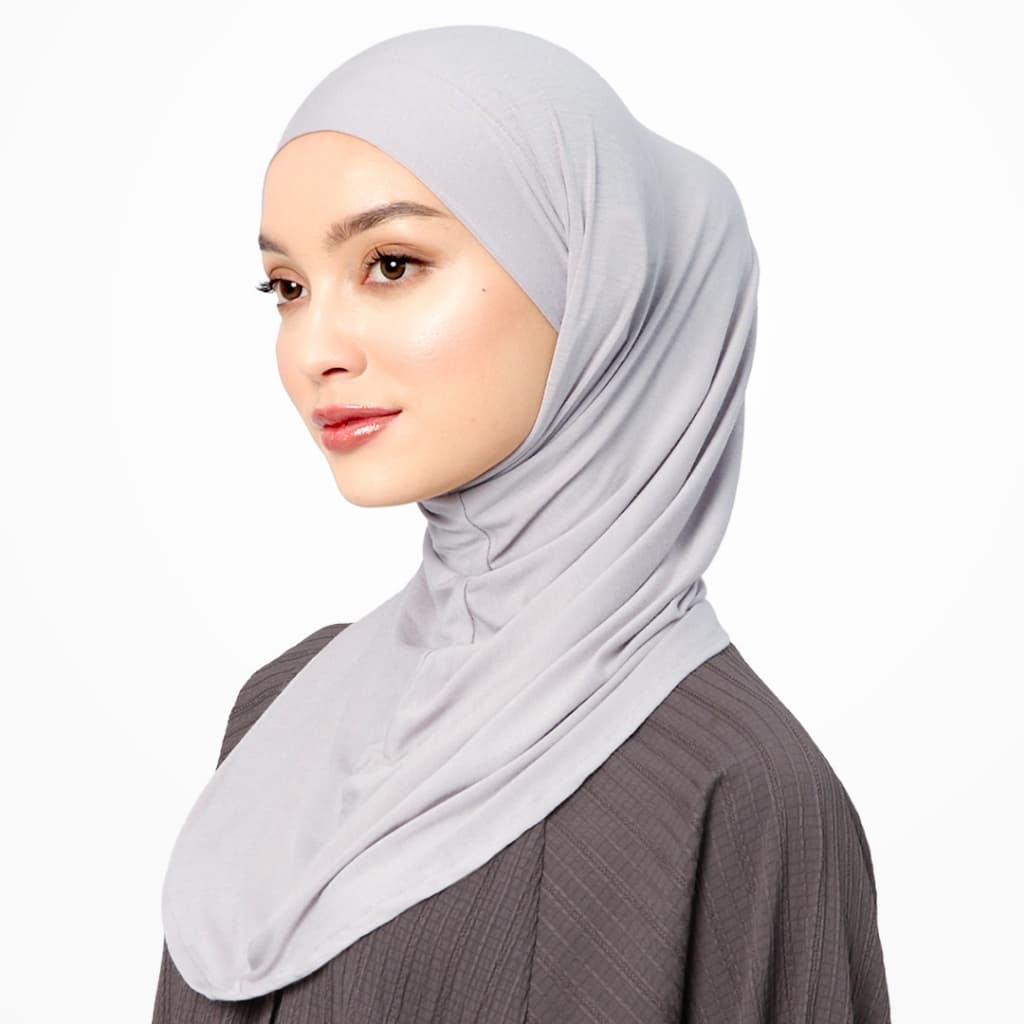 VELOSE - Tie Mini Slip On Hijab - Sephia (bamboo) 
