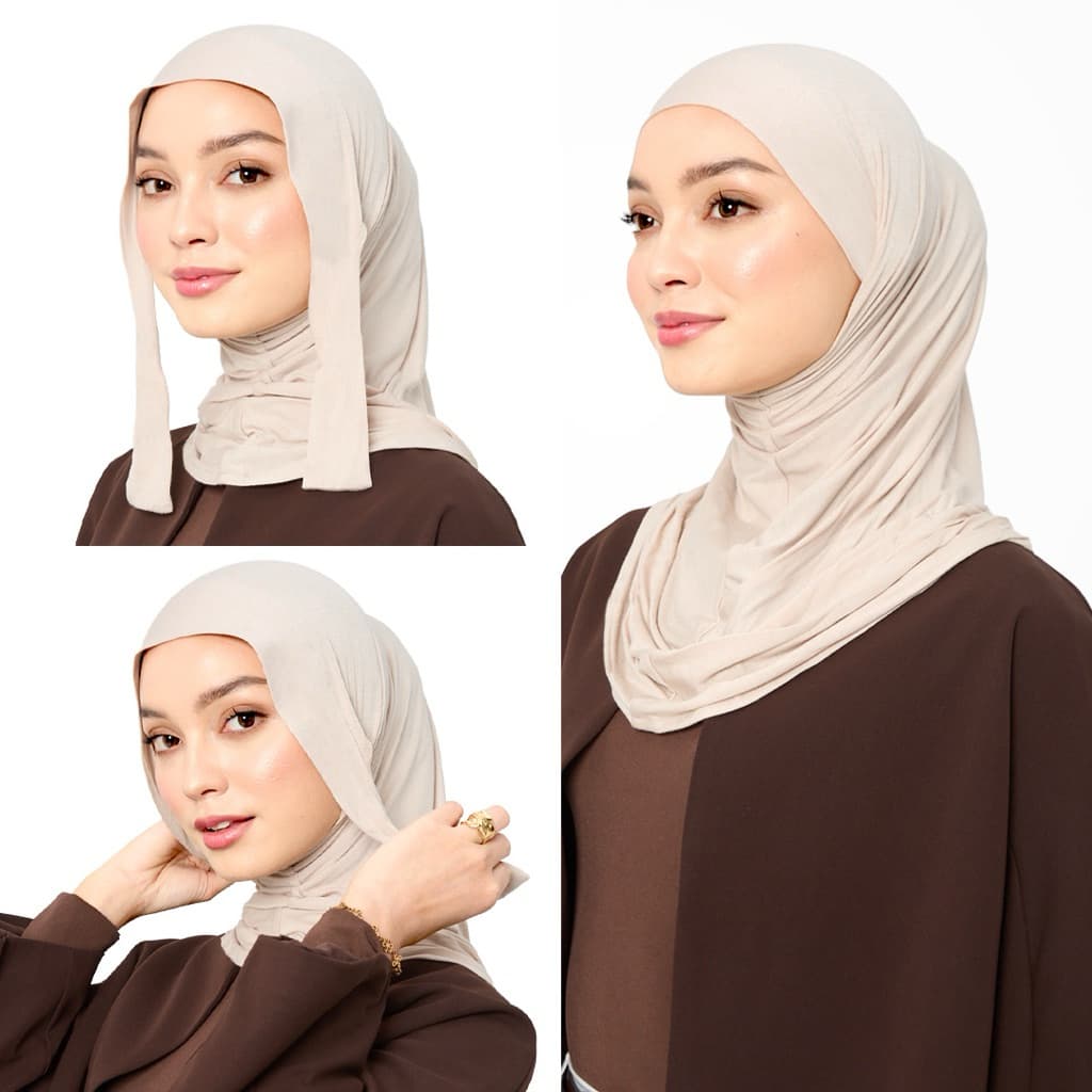 VELOSE - Tie Mini Slip On Hijab - gambar 1