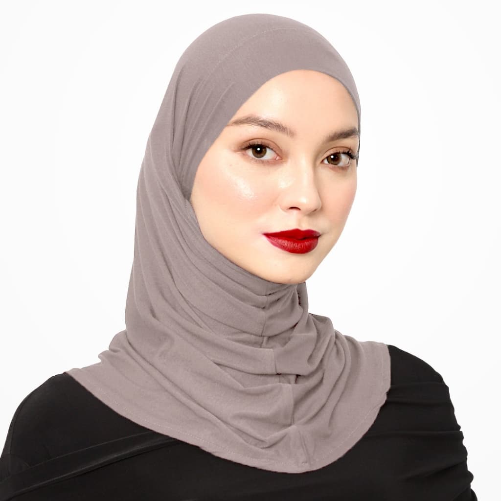 VELOSE - Tie Mini Slip On Hijab - Savana (bamboo) 